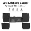 A1527 Mac Book Battery Replacement, A1534 A1705 Laptop Battery Compatible with Mac Book 12 Inch Retina Version Early 2015 2016 Mid 2017 EMC 2746 MF855LL/A MF865LL/A MLHA2LL/A MLHC2LL/A MNYG2LL/A