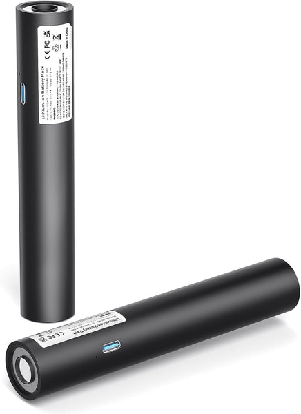 2-Packs 75175 Rechargeable Battery 5000mAh for Streamlight Stinger 75525 75810 75375 75300 75500 76000 76300, PolyStinger, Pelican M9, FL126 Flashlight