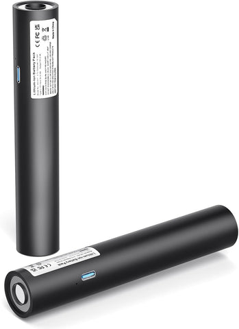 2-Packs 75175 Rechargeable Battery 5000mAh for Streamlight Stinger 75525 75810 75375 75300 75500 76000 76300, PolyStinger, Pelican M9, FL126 Flashlight