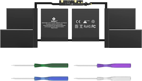 A1707 Laptop Battery Compatible with A1820 MacBook Pro 15 inch Battery A1707 Late 2016 Mid 2017 Touch Bar EMC3162 3072 Series MLH32LL/A MLH42LL/A MLW72LL/A Replacement Battery