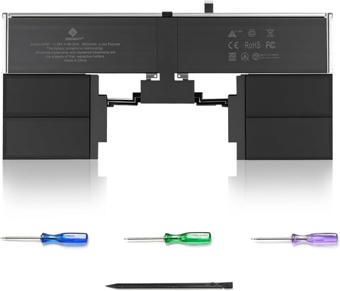 E EGOWAY A2941 A2797 Laptop Battery Replacement for MacBook Air 15 Inch M2 (2023), EMC 8301, 6000mAh Capacity