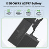 E EGOWAY A2941 A2797 Laptop Battery Replacement for MacBook Air 15 Inch M2 (2023), EMC 8301, 6000mAh Capacity