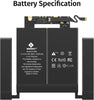 A1989 A2251 Battery, Egoway A1964 Replacement Laptop Battery for MacBook Pro 13 inch A1989 (Mid 2018 Year, 2019 Year) & A2251 (2020 Year), EMC 3214 3358 3348