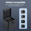 2 Packs 1500mAh Batteries for GoPro Hero 8 with 3 Channel Battery Charging case Compatible with GoPro Hero 8, 7, 6, 5 Black Camera