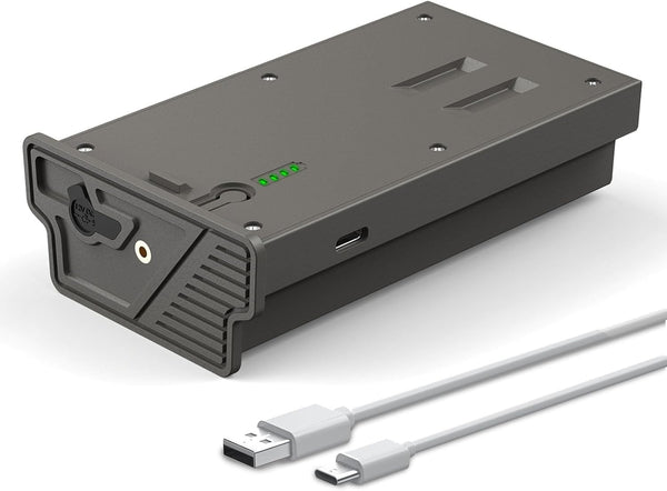 New Reveal Lithium Battery Pack for Reveal X Gen 3.0, X Pro, X Gen 2.0, SK, XB, 6000mAh Rechargeable Battery with USB-C & 12V DC Ports, Compatible with Reveal Cellular Trail Cameras
