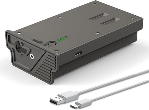 New Reveal Lithium Battery Pack for Reveal X Gen 3.0, X Pro, X Gen 2.0, SK, XB, 6000mAh Rechargeable Battery with USB-C & 12V DC Ports, Compatible with Reveal Cellular Trail Cameras