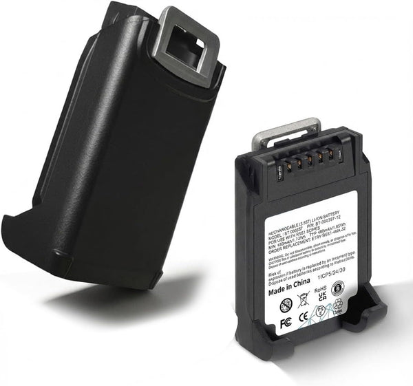 RS5100 Replacement Battery for RS51 Ring Scanner, Compatible with BT-000398 BTRY-RS51-7MA-01 BTRY-RS51-4MA-01, 480mAh 3.85V Li-ion Battery (1 Pack)