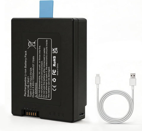 15000mAh Rechargeable Battery Compatible with FamiLock S3, FamiLock S3 MAX, T85Z1 Battery for eufy Battery Replacement, with Intelligent Indicator Lights, 3.85V
