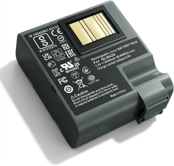 QLN420 ZQ630 Replacement Battery for Zebra Printer, 6800mAh 7.2V Li-Ion Battery, Compatible with ZQ63-AUWA000-00 ZQ63-ACFAC10-00 P1040687 P1050667-016 P1089760-002