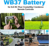 WB37 Replacement Battery for DJI RC Plus, CrystalSky, Cendence Remote Controller, High-Bright Monitor, Video Transmitter/Receiver, D-RTK 2 Mobile Station, 4920mAh Li-Po Battery Pack