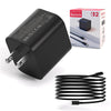 Switch Charger with 4.9FT Charging Cable, AC Adapter Compatible with OLED, Lite, Supports TV Mode, 15V/2.6A Power Supply for Fast Charging