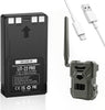 7000mAh LIT-22 Rechargeable Battery Pack for SPYPOINT Hunting Trail Cameras, Compatible with Flex Series, with Type-C Cable