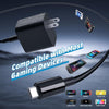 Charger for Nintendo Switch 2/1 / Lite, PD 3.0 Fast Charging Power Supply 20V/3A for Nintendo AC Adapter with 5FT Cable (Switch 2/1 / Lite) (Switch Charger 5FT)