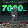 2-Pack 7000mAh LIT-22 Rechargeable Battery Pack for SPYPOINT Hunting Trail Cameras, Compatible with Flex Series, with Type-C Cable