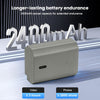 2400mAh NP-FZ100 Battery 2-Pack USB-C Fast Charging Compatible with Sony A7iii, A7iv, A7C, A6600, A6700, FX3, FX30, ZV-E1, A9, Alpha 9, Alpha 9S, A9S, A7RIII, A7RIV, A7RV, A7Siii Cameras
