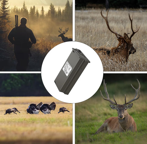Rechargeable Battery Pack for Reveal Trail Cameras X, X Pro, X Gen 2.0, XB, SK, Long-Lasting Power with Type-C Charging Port, 6000mAh