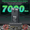 7000mAh LIT-22 Rechargeable Battery Pack for SPYPOINT Hunting Trail Cameras, Compatible with Flex Series, with Type-C Cable