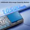 Security Rechargeable Battery for S330 Video Smart Lock 3-in-1 and Smart Drop, 10500mAh Batteries Compatible with eufy Battery Replacement, Intelligent Indicator Lights, Type-C Charging (blue)
