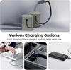 2400mAh NP-FZ100 Battery 2-Pack USB-C Fast Charging Compatible with Sony A7iii, A7iv, A7C, A6600, A6700, FX3, FX30, ZV-E1, A9, Alpha 9, Alpha 9S, A9S, A7RIII, A7RIV, A7RV, A7Siii Cameras