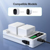 Arlo Pro, Pro 2 Battery and Charger, for Arlo Pro/Pro 2 and VMC4030 VMC4030P VMS4230 VMS4430 VMS4530 VMS4430P VMS4530P-100NAR VMA4400 Security Camera (2 Batteries+Charger)
