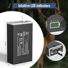 Rechargeable Battery for Moultrie Edge Series Trail Cameras, 5000mAh 54Wh Replacement Battery Pack Compatible with All Edge Series Trail Cameras
