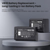 3500mAh 7.2V VB30 Li-ion Battery - Compatible Replacement for GODOX VB26, VB26A, VB26B - Simultaneous Charging & Power for V1PRO, V1, AD100PRO, V860III, V850III Flash