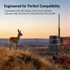 6500mAh Capacity Rechargeable Lithium Battery Pack for Stealth Cam 360, Revolver, Pro & Pro 2.0 Cellular Trail Cameras, Includes USB Cable