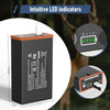 Rechargeable Battery for Moultrie Edge Series Trail Cameras, 5000mAh 54Wh Replacement Battery Pack for Moultrie Edge & Edge Series Hunting Cameras