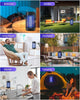 Bug Zapper for Outdoor and Indoor, Electric Mosquito Zapper Mosquito Trap Waterproof Fly Traps Mosquito Killer for Home, Backyard, Garden, Patio, Camping