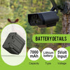 7000mAh Rechargeable Battery for Defend Cellular Security Camera, Lithium-Ion Battery with Type C Cable, Long-Lasting Power, 5V/3A Input, 1pack
