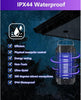 Bug Zapper for Outdoor and Indoor, Electric Mosquito Zapper Mosquito Trap Waterproof Fly Traps Mosquito Killer for Home, Backyard, Garden, Patio, Camping