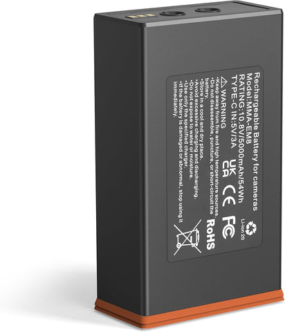 Rechargeable Battery for Moultrie Edge Series Trail Cameras, 5000mAh 54Wh Replacement Battery Pack Compatible with All Edge Series Trail Cameras
