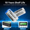 CR123 3.7V 2960mWh High-Capacity Rechargeable Batteries for Arlo Cameras 8-Pack
