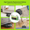 Replacement RVBAT850 Battery (3200mAh, 2-Prong Connector) Compatible with Shark Ion R75, R85, RV761, RV850C, RV1000S, RV700_N, RV720_N, UR1000SR