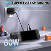 Charger for Nintendo Switch 2/1 / Lite, PD 3.0 Fast Charging Power Supply 20V/3A for Nintendo AC Adapter with 5FT Cable (Switch 2/1 / Lite) (Switch Charger 5FT)