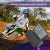 X4 Battery - High Capacity Long-Lasting Camera Battery for X4, 2500mAh Rechargeable Replacement 2 Batteries with Fast Charge Hub Bundle