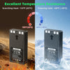 2-Pack 7000mAh LIT-22 Rechargeable Battery Pack for SPYPOINT Hunting Trail Cameras, Compatible with Flex Series, with Type-C Cable