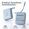 Portable Power Bank with cable, Mini Battery Pack Charger 22.5W 1000mAh