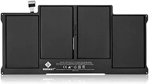 E EGOWAY Laptop Battery Compatible with MacBook Air 13 inch A1466 A1369 (2017, Early 2015, Early 2014, Mid 2013, Mid 2012, Mid 2011 and Late 2010 Version), fits A1377 A1405 A1496