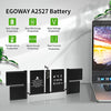 A2485 Battery, Egoway A2527 Replacement Battery for MacBook Pro 16 inch (Late 2021), Easy-to-Install Replacement Battery A2485 with Tools, EMC3651 [11.45V/8700mAH]